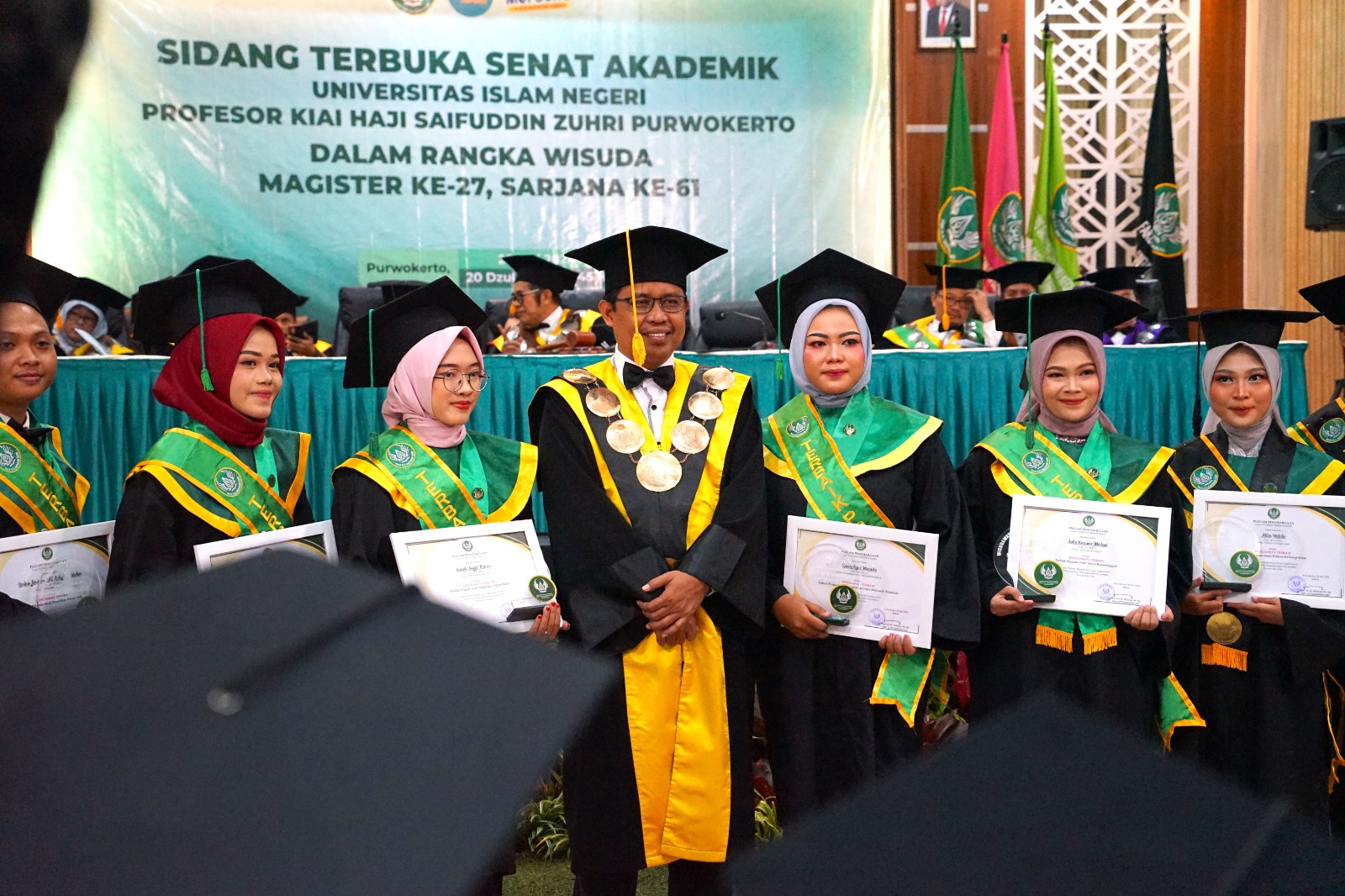 494 Mahasiswa UIN Saizu Purwokerto Wisuda, 12 Diantaranya Hafal Al Quran