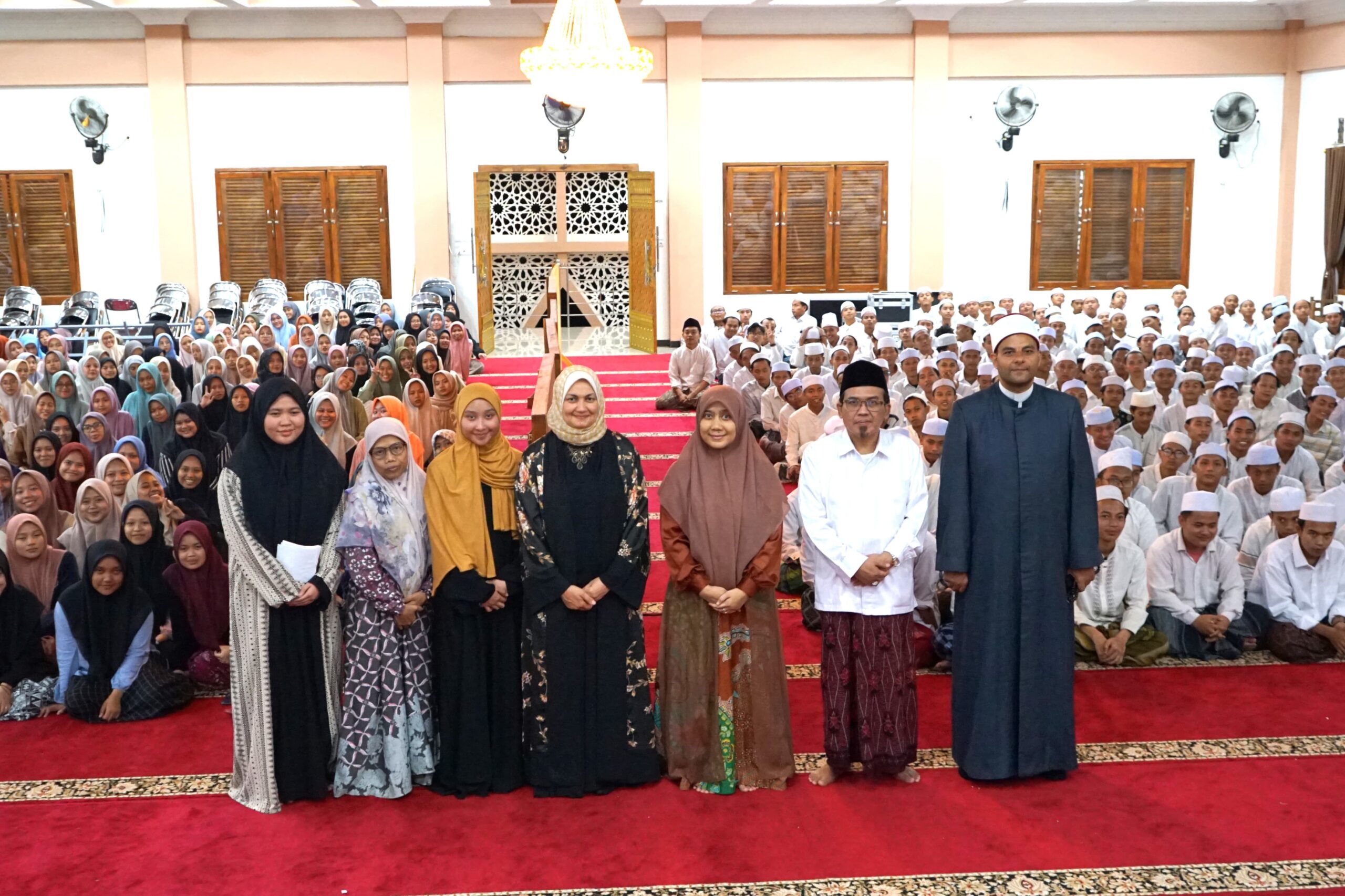 Prof Nahlah, Penasehat Grand Syaikh Al Azhar Kagum dengan Santri  At Taujieh Al Islamy 2 Andalusia