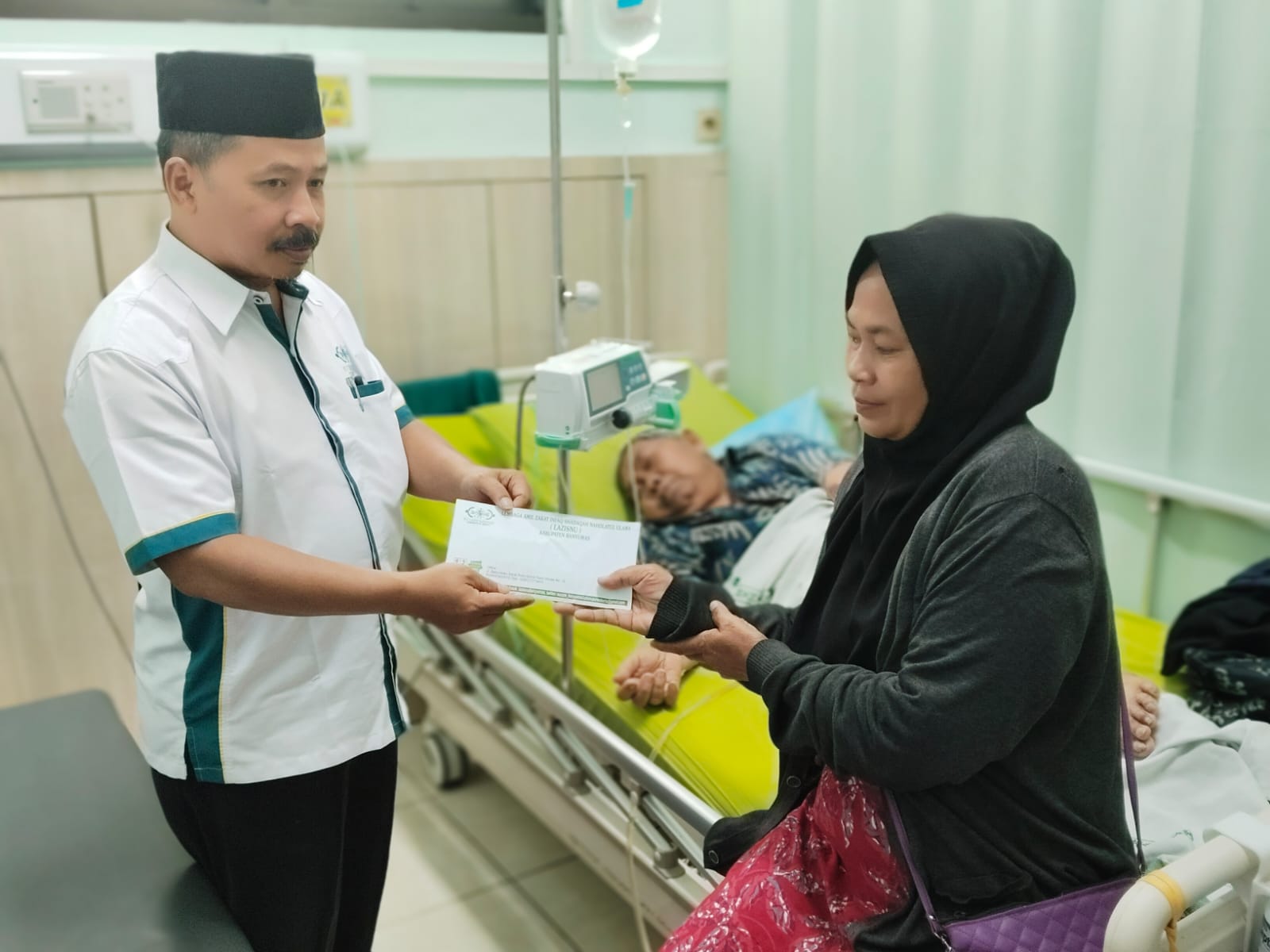 Lazisnu Banyumas Bantu Pasien RSUD Ajibarang