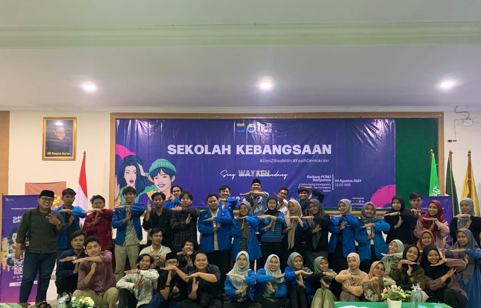 Lawan Hoaks! Tular Nalar Mafindo –  PMII Purwokerto Adakan Sekolah Kebangsaan