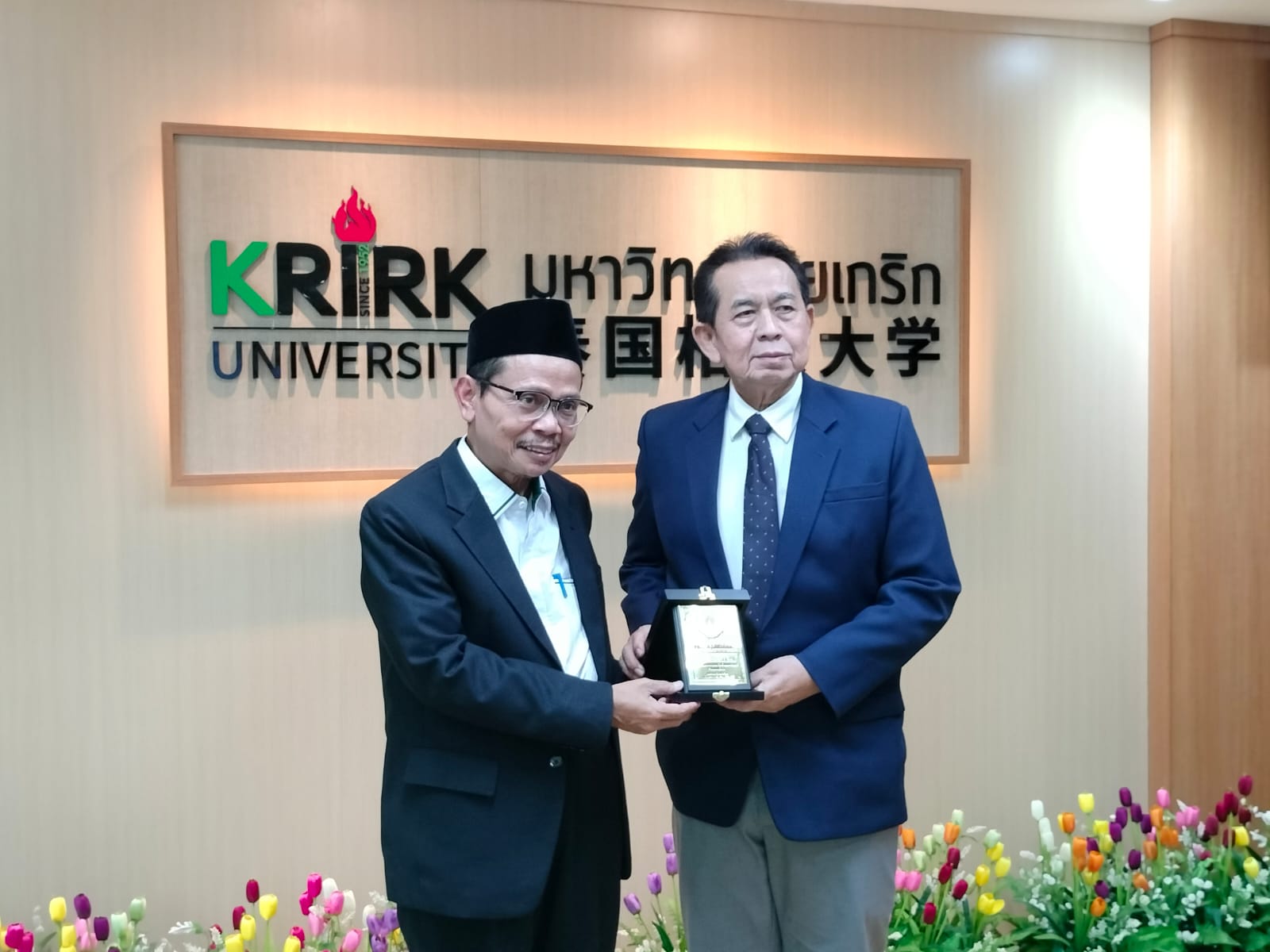 Pascasarjana UIN Saizu Jajaki Kerjasama dengan KRIRK University Thailand