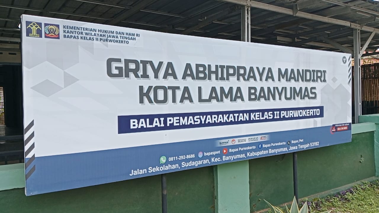 Peresmian Griya Abhi Praya Mandiri Diharapkan Tingkatkan Kinerja Bapas Kelas II Purwokerto