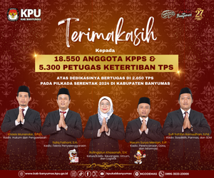 Terima kasih KPPS Linmas