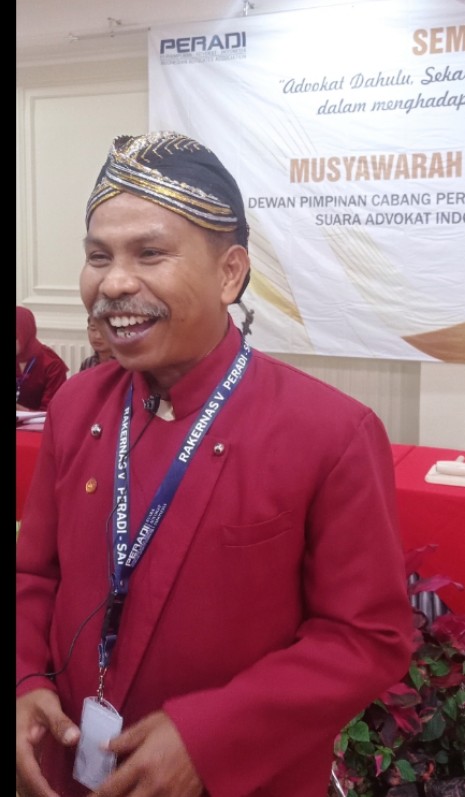 Dukung Pernyataan Ketum DPN Peradi SAI, Djoko Susanto Meminta Pemerintah Lebih Jeli Melihat Fakta Dilapangan