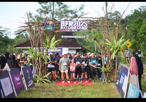 Baturraden Forest Run 2025 Sukses Digelar, Peserta Nikmati Rute Menantang Melintasi Bukit, Sungai, dan Hutan