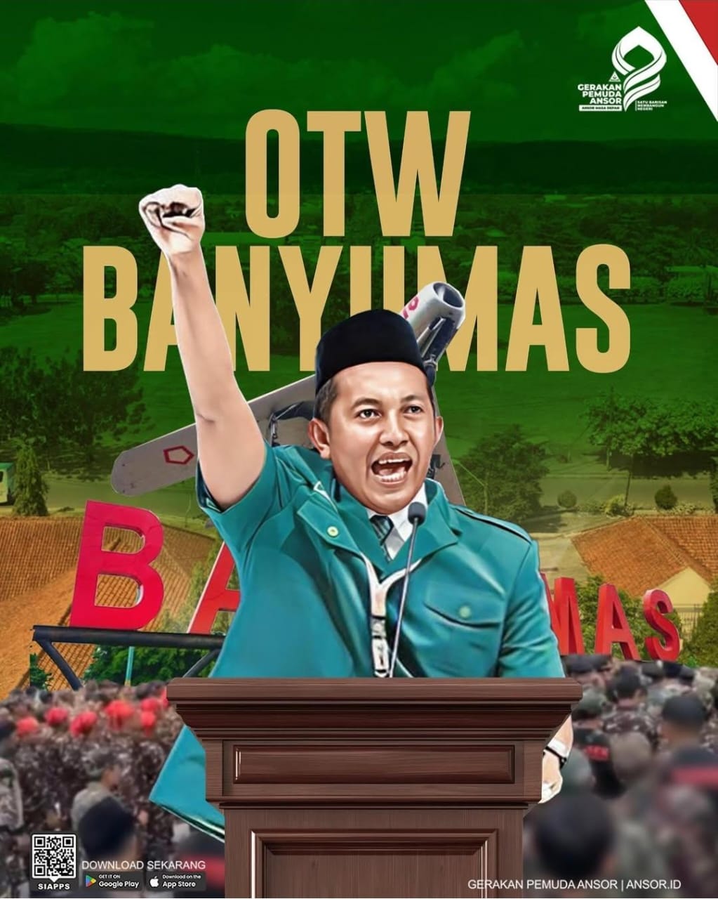 Presiden Prabowo Dijadwalkan Hadiri Pengukuhan 100 Ribu Banser Patriot Ketahanan Pangan di Purwokerto