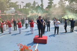 Flashmob Tabola Bale Meriahkan Semarak Pitulasan di Rutan Kelas IIB Banyumas