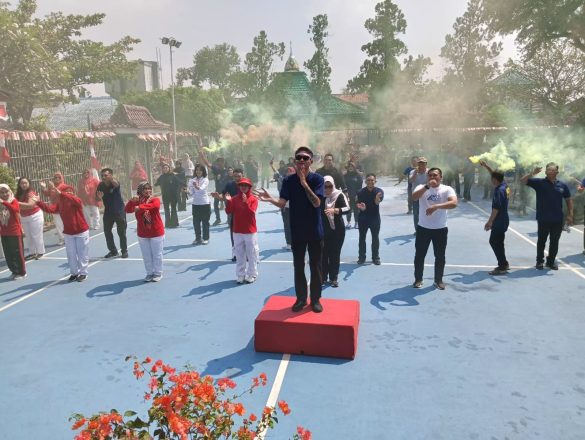Flashmob Tabola Bale Meriahkan Semarak Pitulasan di Rutan Kelas IIB Banyumas