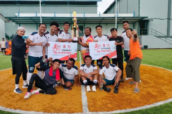 Konsolidasi Lewat Sepak Bola, PKS Cilacap Selatan Angkat Trofi Yanuar Mini Soccer Cup 2025