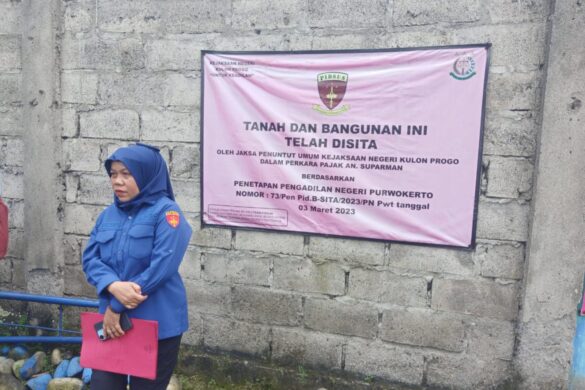 Kejaksaan Agung Eksekusi Sembilan Bidang Tanah di Cilongok Milik Terpidana Kasus Pajak