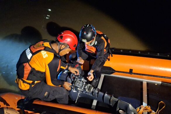 Santri Tenggelam di Saluran Irigasi Kebarongan Kemranjen, Tim SAR Lakukan Pencarian