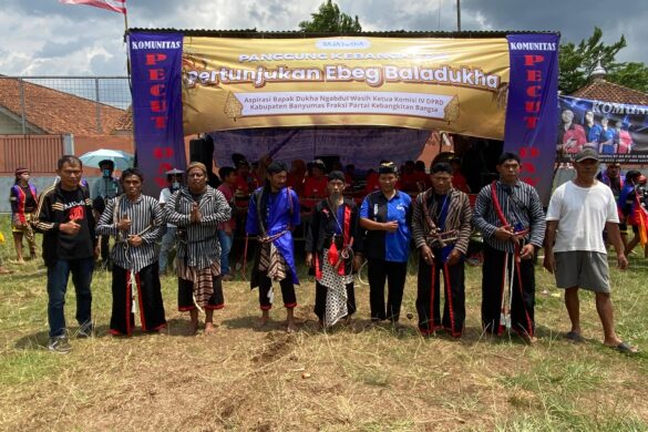 Baladukha Bangkitkan Semangat Banyumas Lewat Pentas Ebeg Akhir Tahun