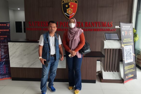 Diduga Lakukan KDRT dan Penelantaran, Anggota Polri di Banyumas Dilaporkan Istri ke Polresta