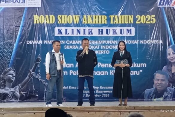 PERADI SAI Purwokerto Gelar Dialog Hukum dan Sosialisasi KUHP Baru di Desa Klapagading Kulon