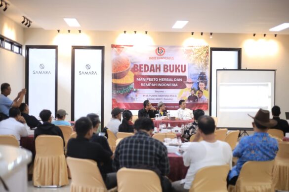 Riskal Arief Dorong Peran Negara dalam Pengembangan Herbal dan Pengobatan Tradisional