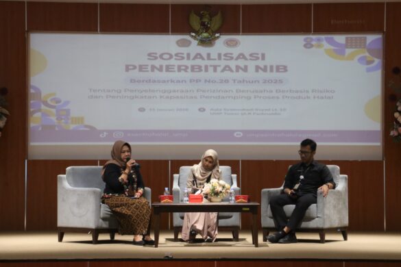 Sentral Halal UMP Selenggarakan Sosialisasi NIB dan Peningkatan Kapasitas Pendamping Halal