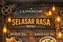 Luminor Purwokerto Hadirkan Menu Spesial Selasar Rasa, Harga Bersahabat untuk Semua Kalangan