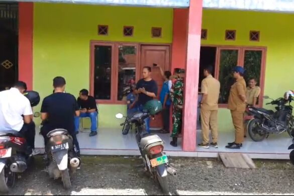 Mediasi  Linmas dan Warga Berakhir Damai